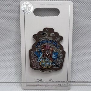 NEW Disney Parks Splash Mountain Brer Rabbit & Bear I Conquered Pin